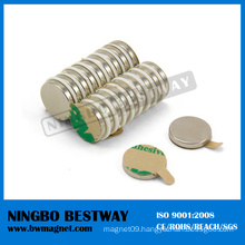 N35uh Zinc Coating Disc Magnet